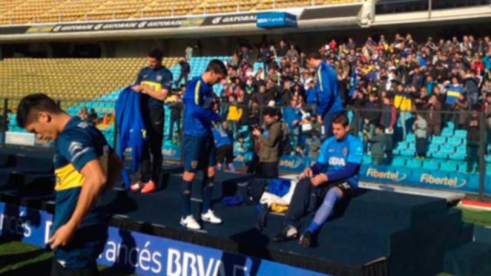Boca present&oacute; el plantel.