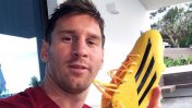 Los nuevos botines de Lionel Messi