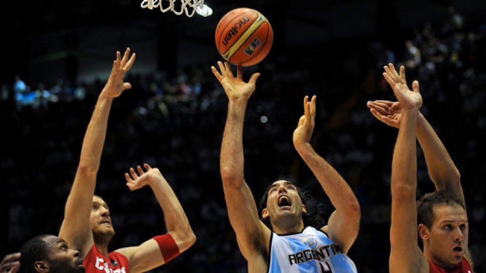 Scola, en acción ante Croacia.