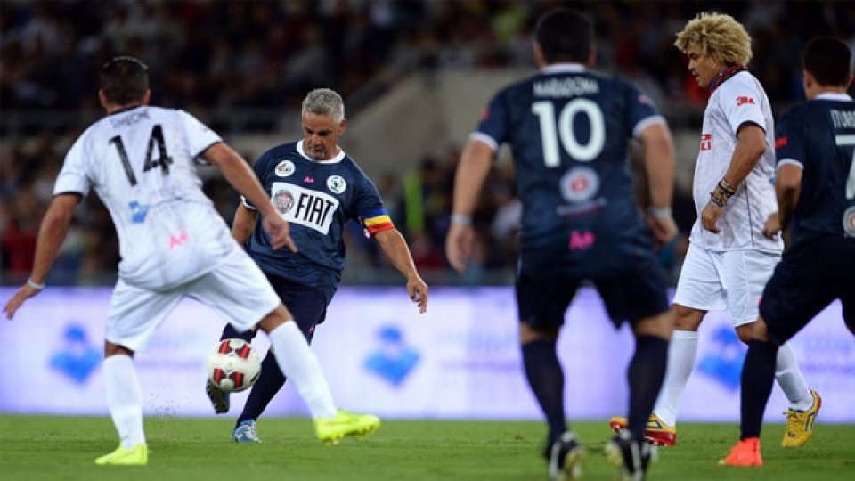 Baggio mostró toda su calidad.