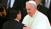 El emotivo encuentro entre el Papa Francisco y Diego Maradona