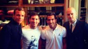 ¿La Selección más cerca? Tevez y Messi se reencontraron en Italia