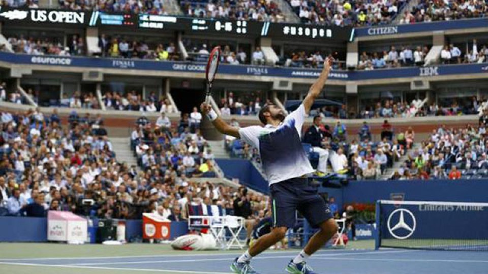 El croata Marin Cilic paseó su tenis potente en el Arthur Ashe Stadium.