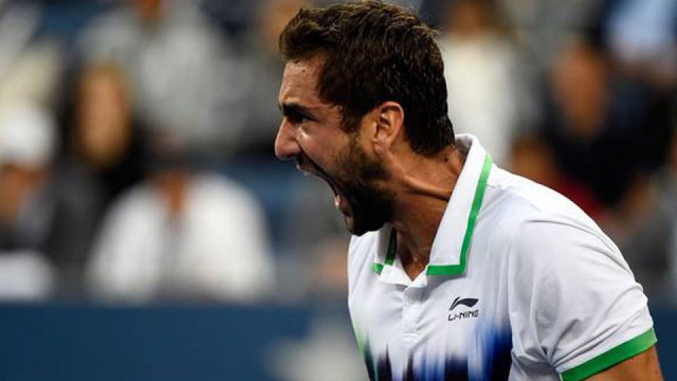 El croata Marin Cilic paseó su tenis potente en el Arthur Ashe Stadium.