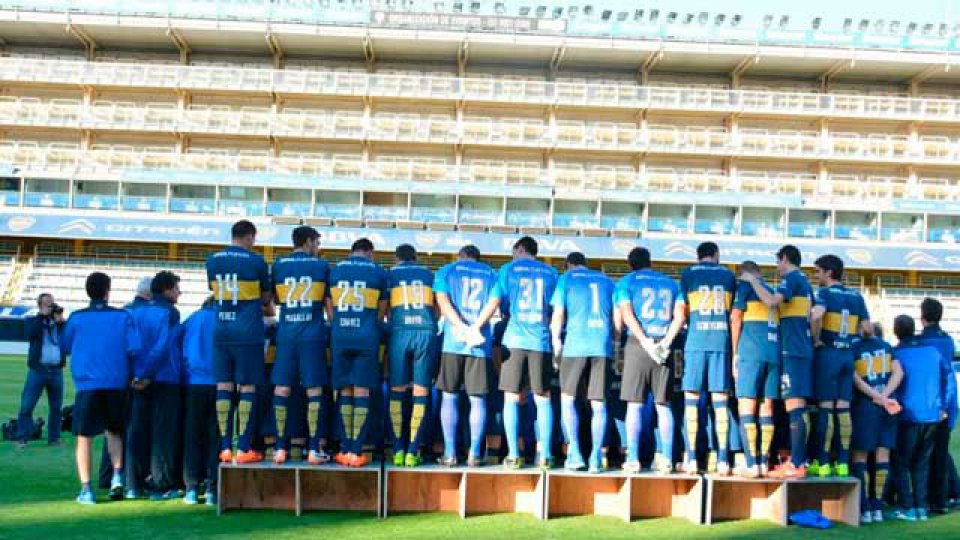 El plantel xeneize repiti&oacute; la imagen que se hab&iacute;a hecho hace semanas.