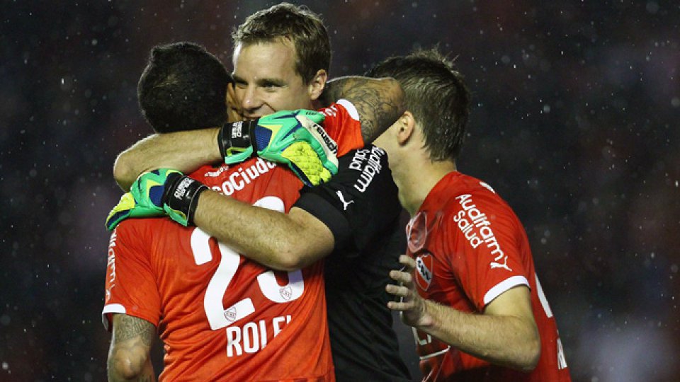 El arquero convirti&oacute; sus dos primeros goles en primera divisi&oacute;n.