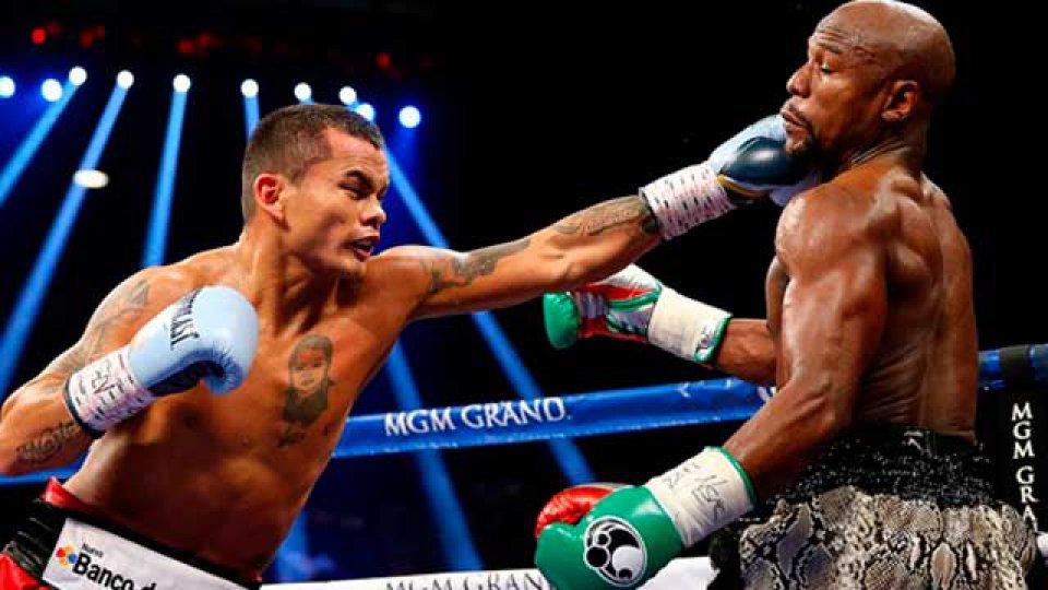 En Las Vegas, el norteamericano fue superior al argentino.