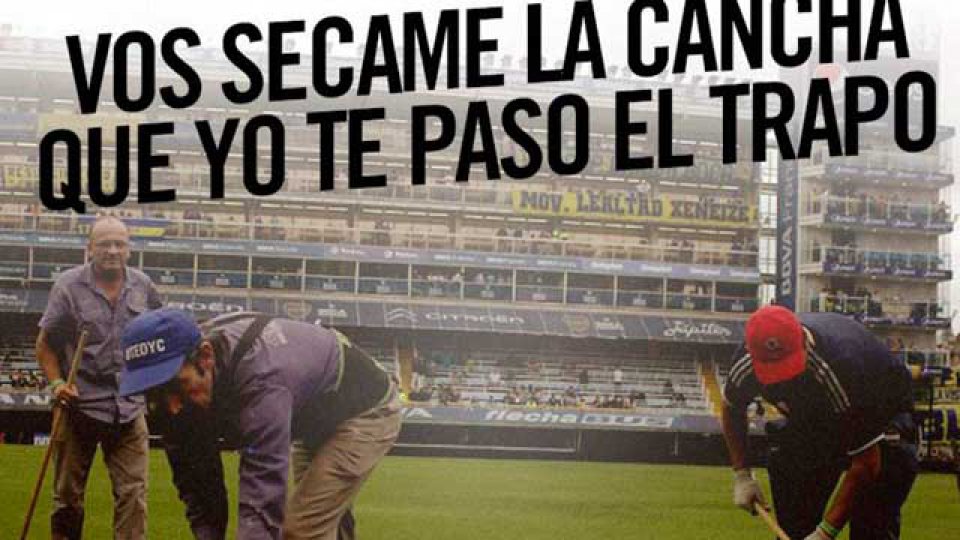 Las cargadas de River a Boca por los problemas en la Bombonera.