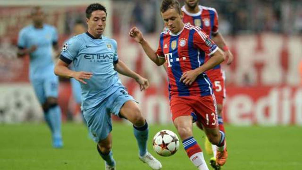 Bayern Munich venció al Manchester City en el Allianz Arena.