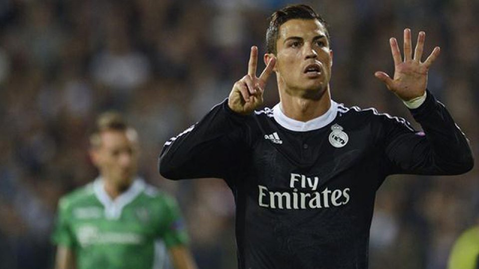 Ronaldo suma 69 gritos en Champions, superando por uno a Messi