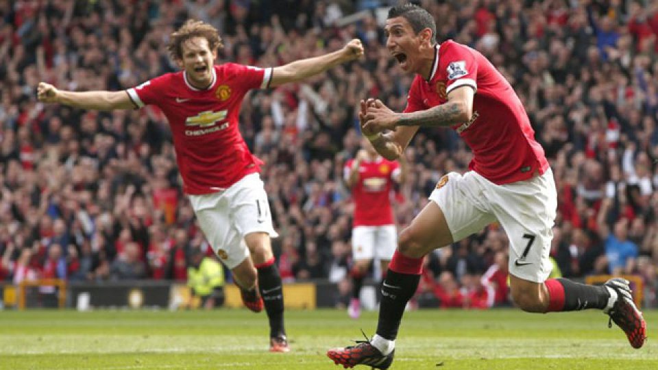 Angel Di María marcó un gol en el triunfo de Manchester.