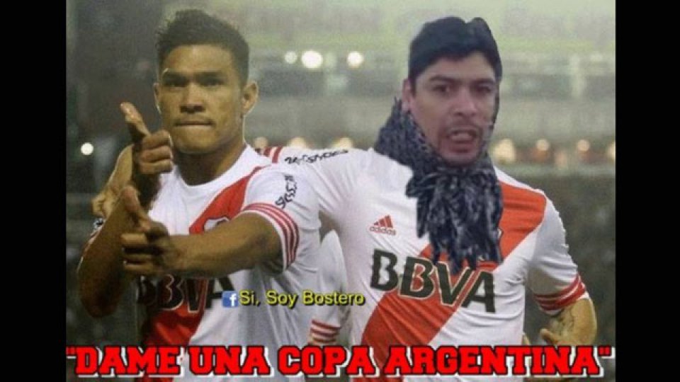 Boca se ríe de la eliminación de River en la Copa Argentina.