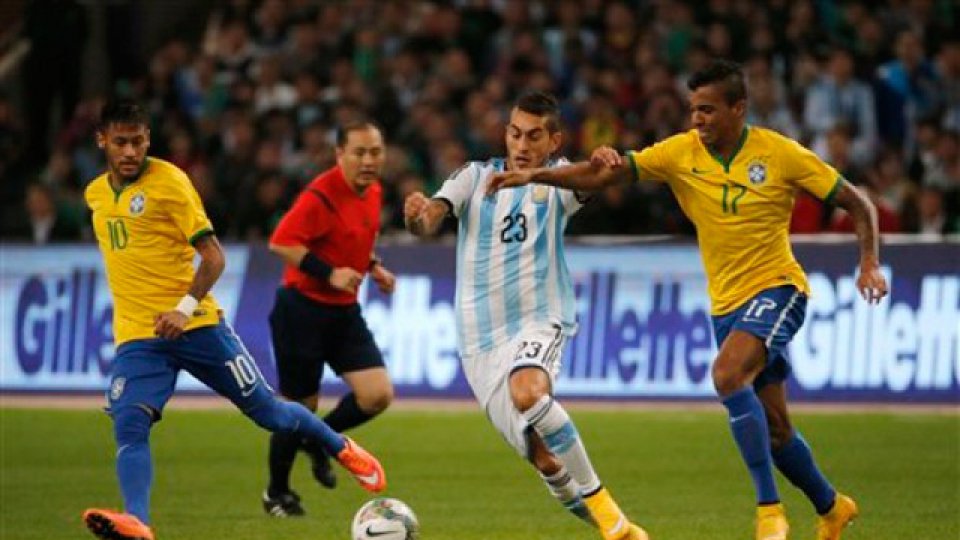 La Selecci&oacute;n no pudo con Brasil.