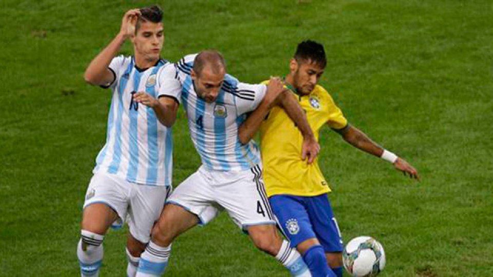 La Selecci&oacute;n no pudo con Brasil.