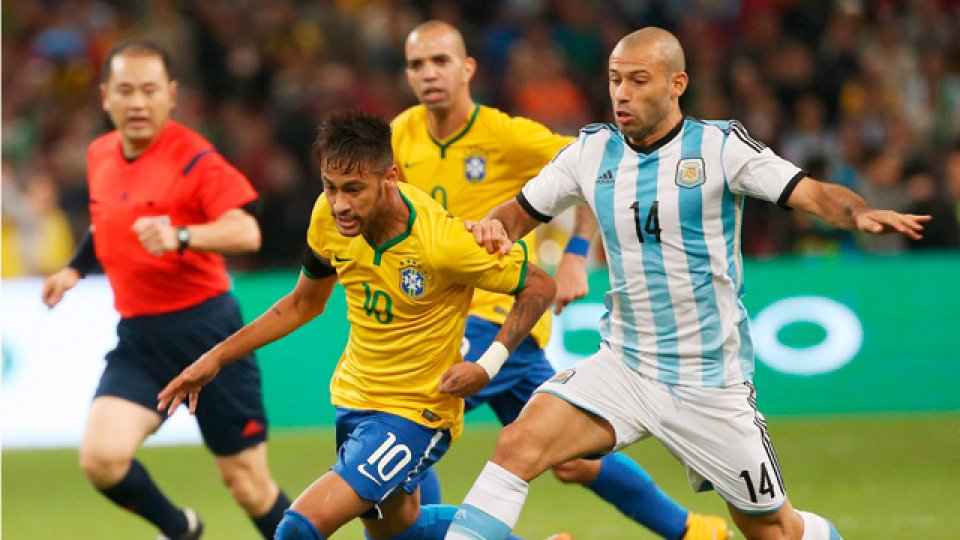 La Selecci&oacute;n no pudo con Brasil.