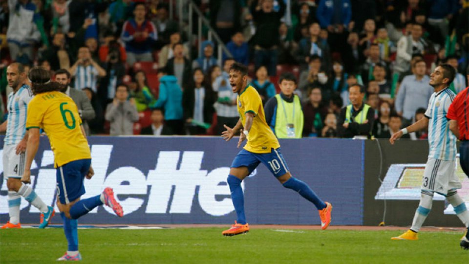 El festejo de Brasil en China.