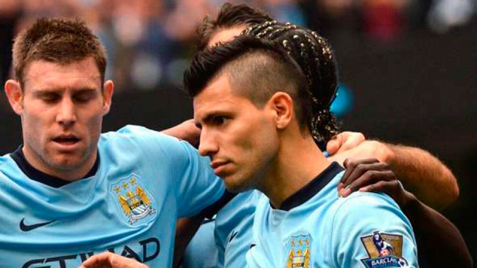 Agüero, vital para el City en el duelo ante Tottenham.