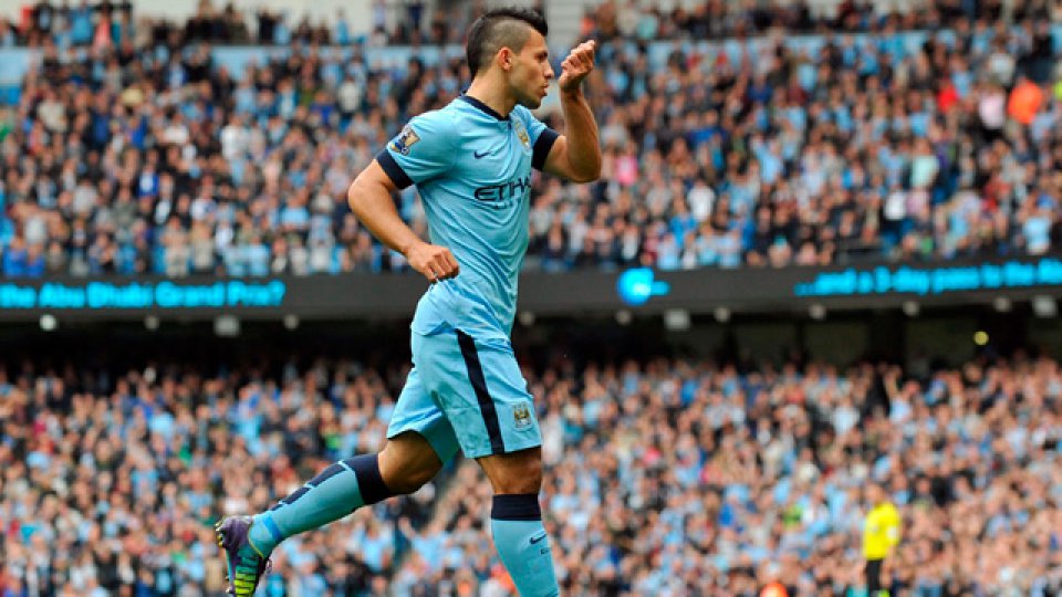 Agüero, vital para el City en el duelo ante Tottenham.