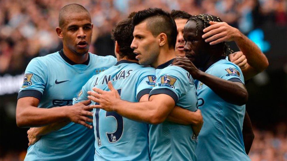 Agüero, vital para el City en el duelo ante Tottenham.