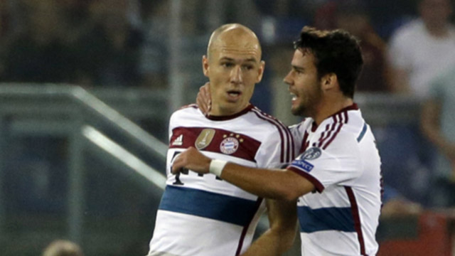 Robben anotó dos en la histórica goleada de los Bávaros sobre la Roma.