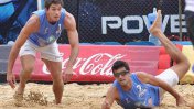 Beach volley: Debut y victoria para la dupla del cerritense Julián Azaad