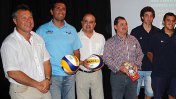 Beach volley: Se presentó en Paraná el torneo internacional
