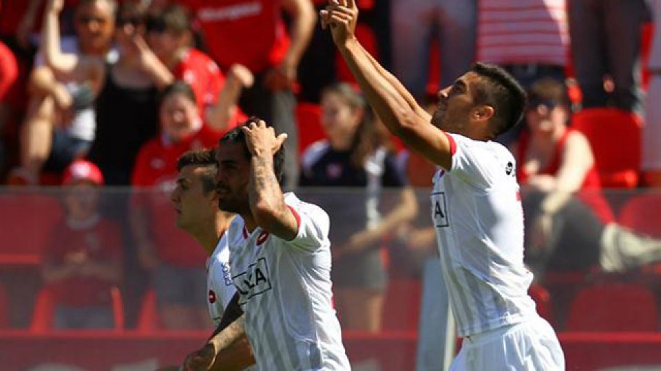 Lucero abrió la cuenta en Avellaneda.