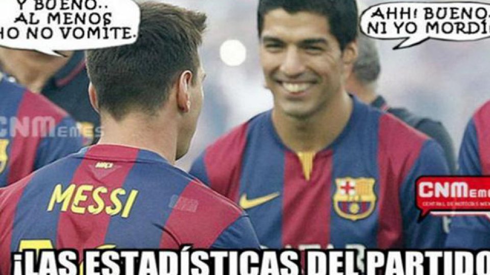 Aparecieron los afiches madrilistas contra el Barcelona y Messi.