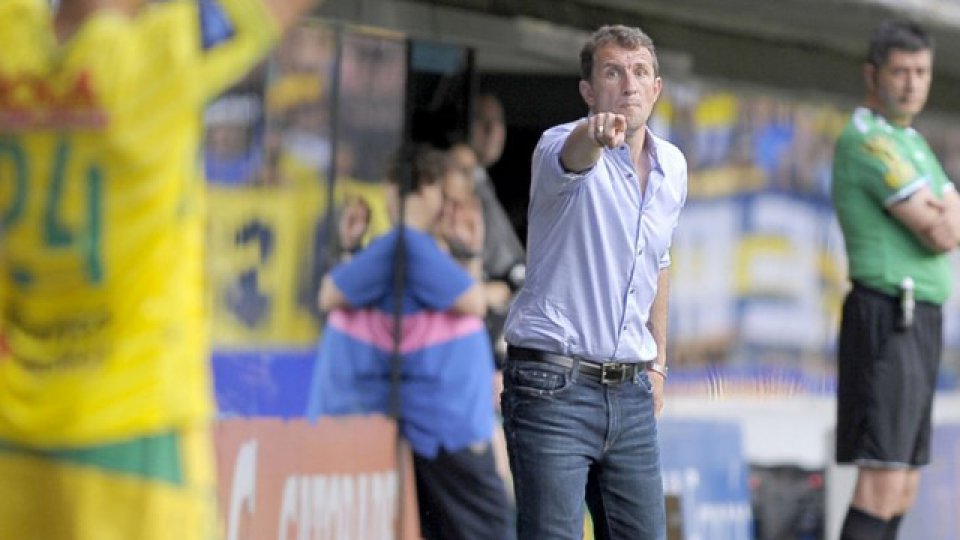 El Vasco intentó bajar al euforia por el triunfo de Boca.