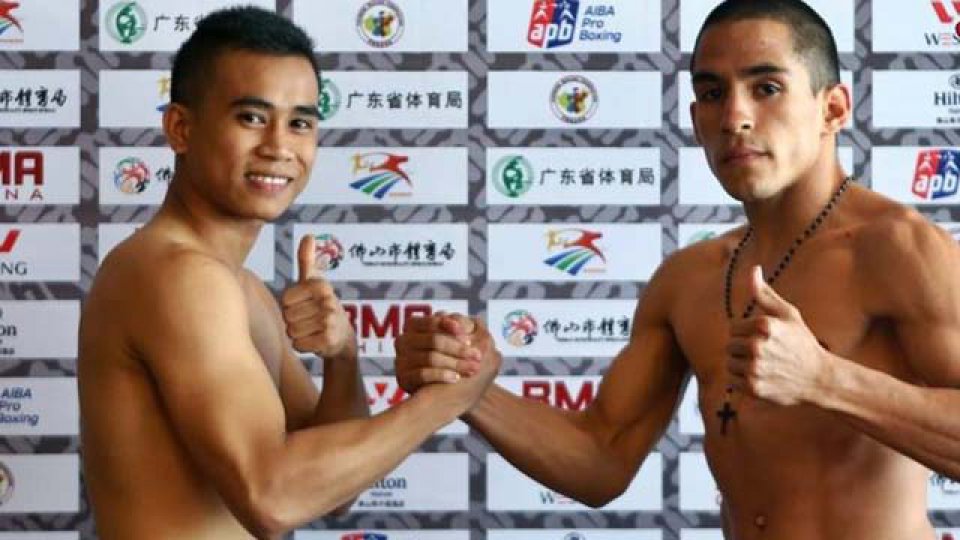 El concordiense Leandro Yamil Blanc debutó en la Liga  AIBA Pro Boxing.