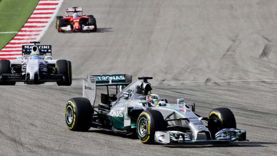 Hamilton no pas&oacute; sobresaltos en el Gran Premio de los Estados Unidos.