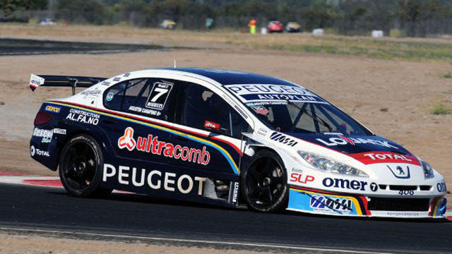 Agustín Canapino (Peugeot) marcó la pole en Alta Gracia.