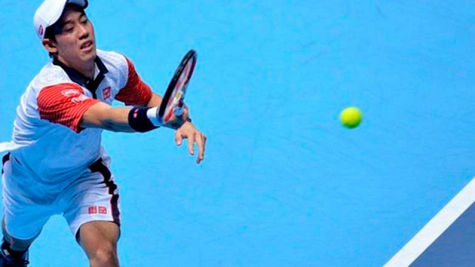 El primer festejo en Londres fue de Nishikori.