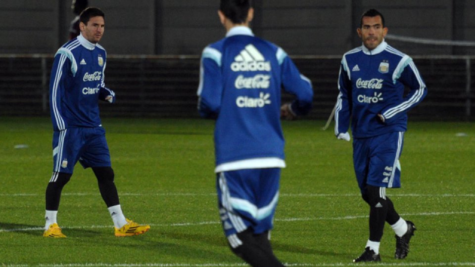 Argentina se prepara para jugar ma&ntilde;ana ante Croacia.