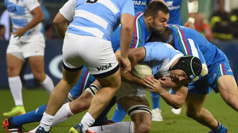 Los Pumas sumaron una victoria por 20-18 ante Italia.