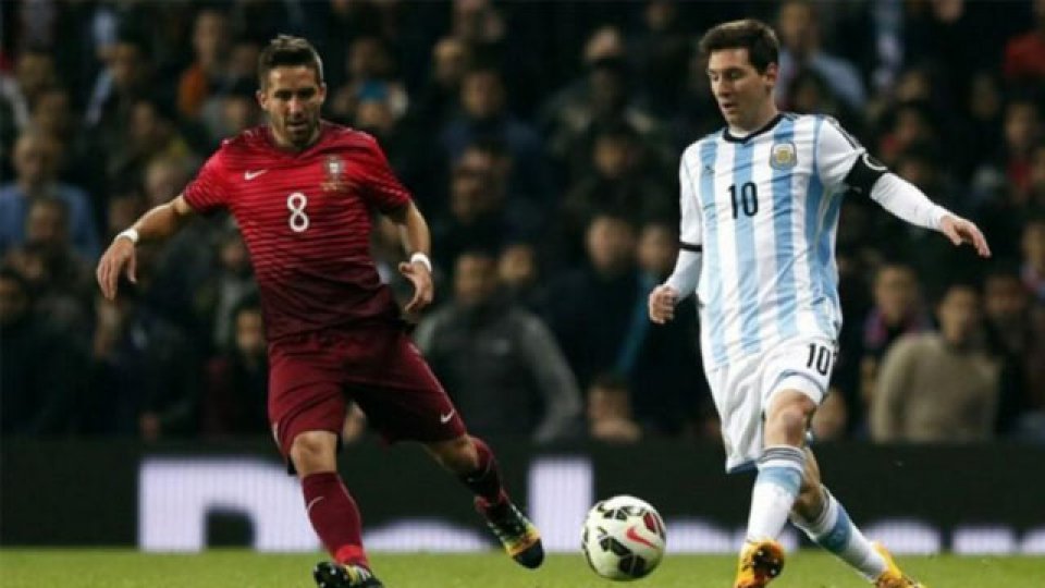 Lionel solo estuvo 45 minutos en cancha.