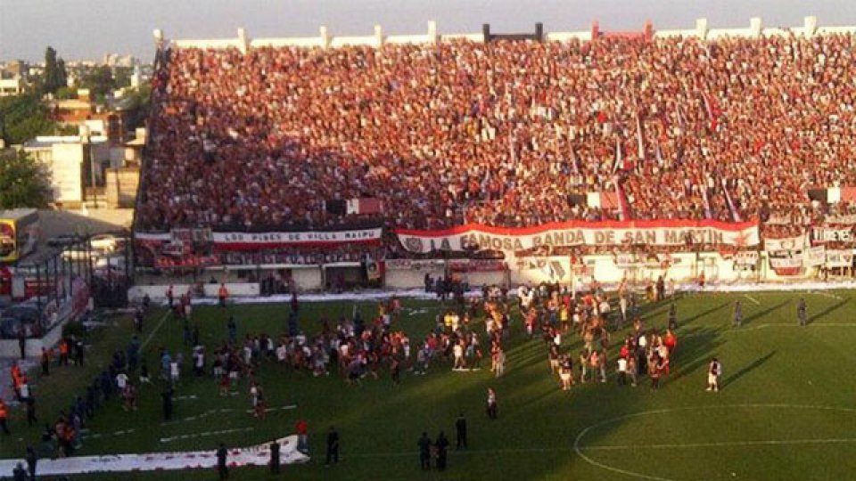 20 mil personas festejaron el ascenso de Chaca en San Mart&iacute;n.