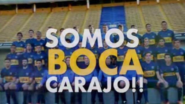 La asistente del Vasco preparó un video titulado "Somos Boca, carajo".