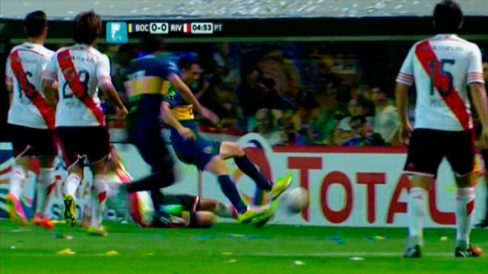 Infracción sobre Martínez.