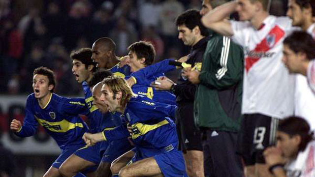 Hace diez años, Boca eliminaba a River de las semifinales de la Libertadores.