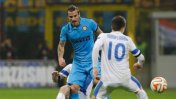 Con un tanto del argentino Osvaldo, el Inter derrotó al Dnipro