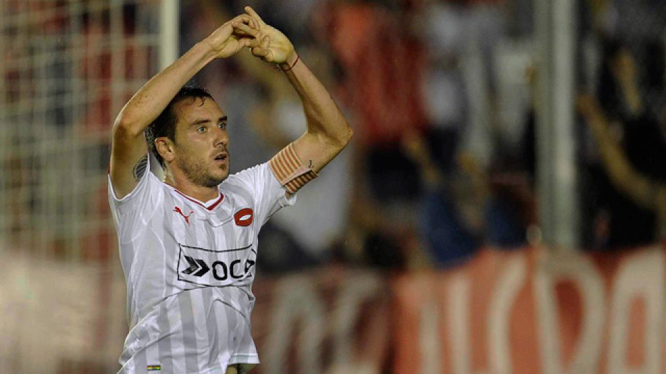 Mancuello marcó el gol del Rojo.