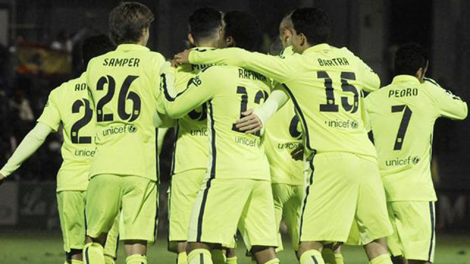 Barcelona debutó con un gran triunfo en la Copa del Rey ente el Huesca.