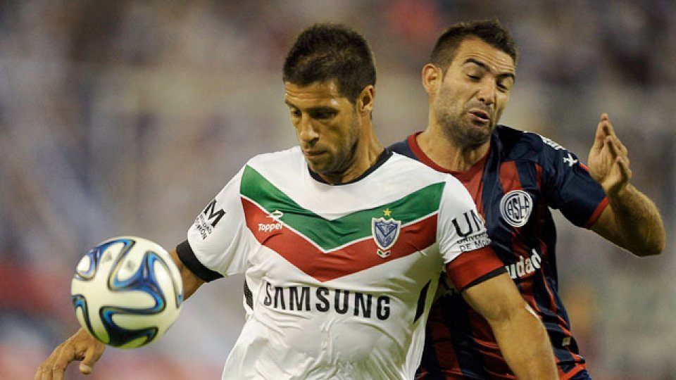 SAN LORENZO. Le gan&oacute; a V&eacute;lez en Liniers.