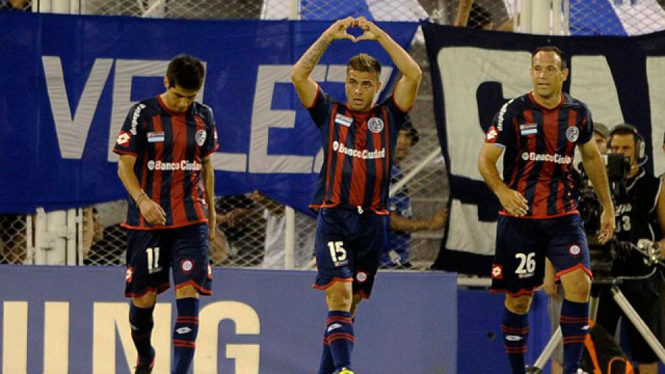 SAN LORENZO. Le gan&oacute; a V&eacute;lez en Liniers.