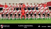 Copa Sudamericana: el plantel completo de River posó para la foto institucional