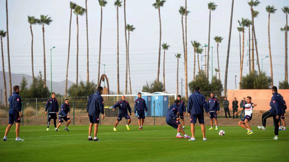 Así fue la práctica de San Lorenzo en Marruecos