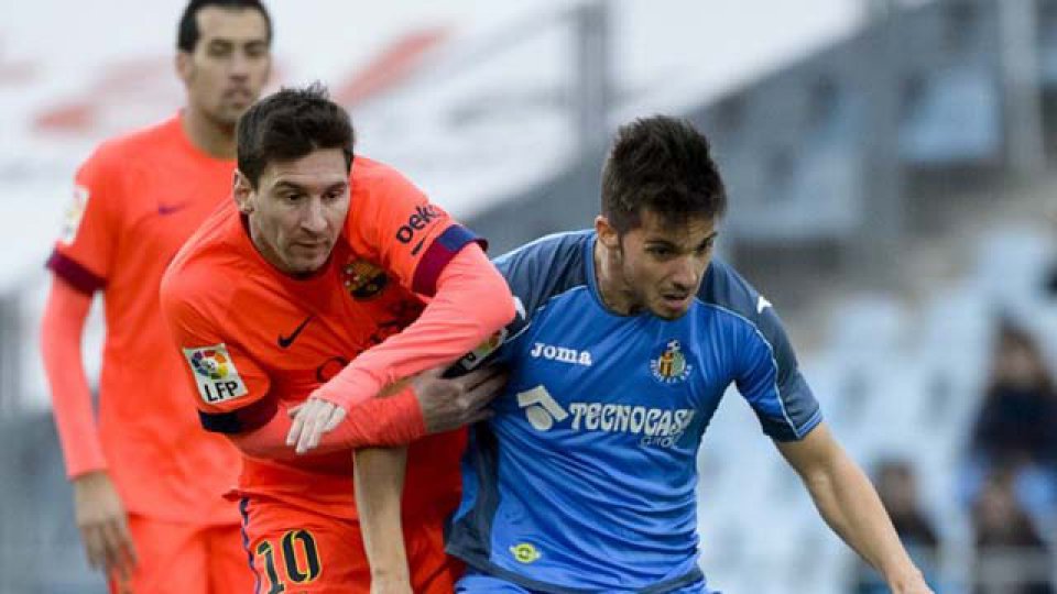 Messi no pudo extender su racha goleadora.