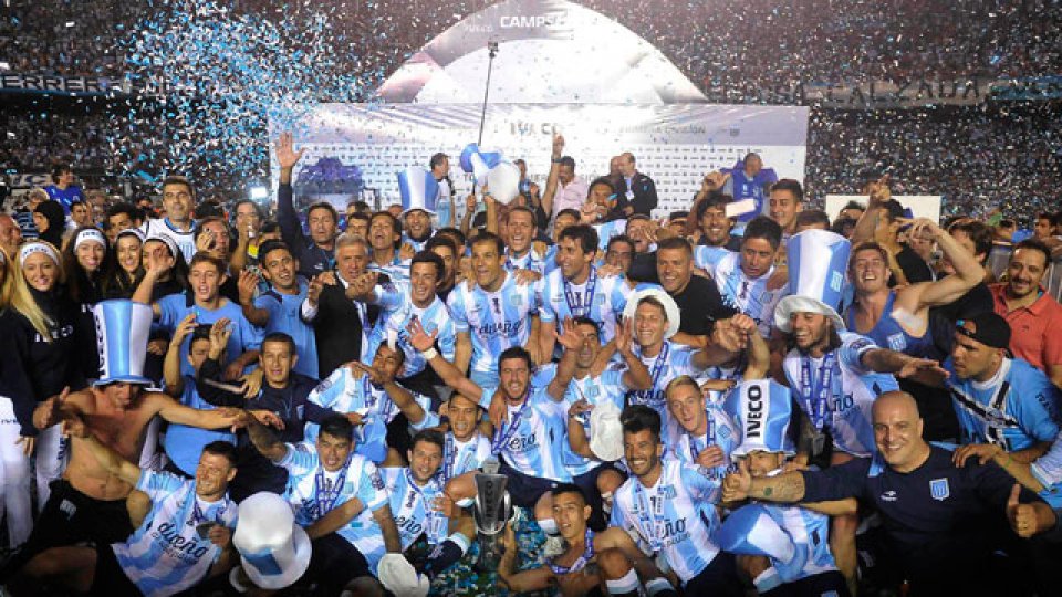 Racing logró su 17 título en Primera División.
