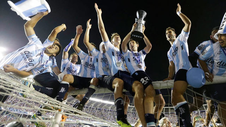 Racing logró su 17 título en Primera División.